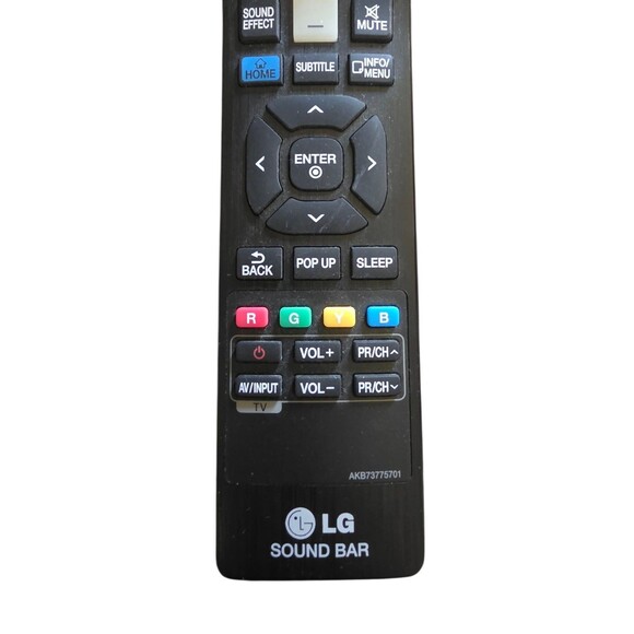 LG Sound Bar Remote AKB73775701 Replacement Tested Remote Only - Picture 2 of 5